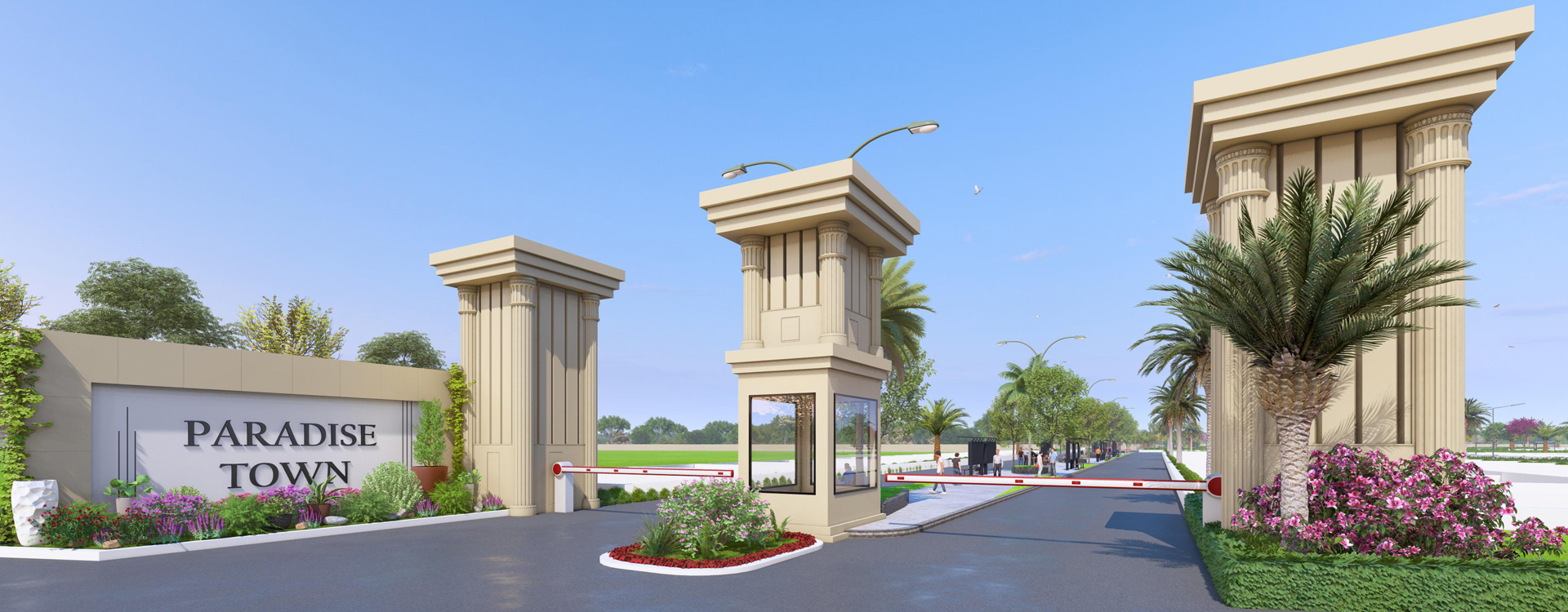 Paradise Town Slide 1